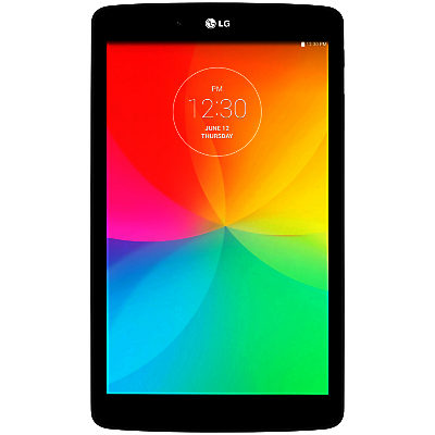 LG G Pad 8.0 Tablet, Qualcomm Snapdragon, Android, 8.0 , Wi-Fi, 16GB, Black